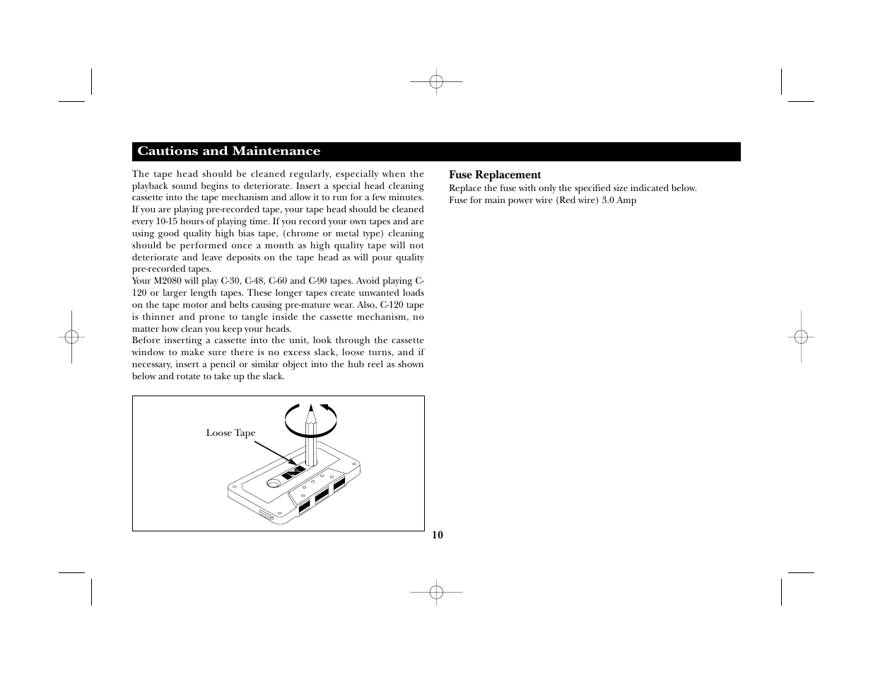 Magnadyne M2080 User Manual | Page 10 / 12