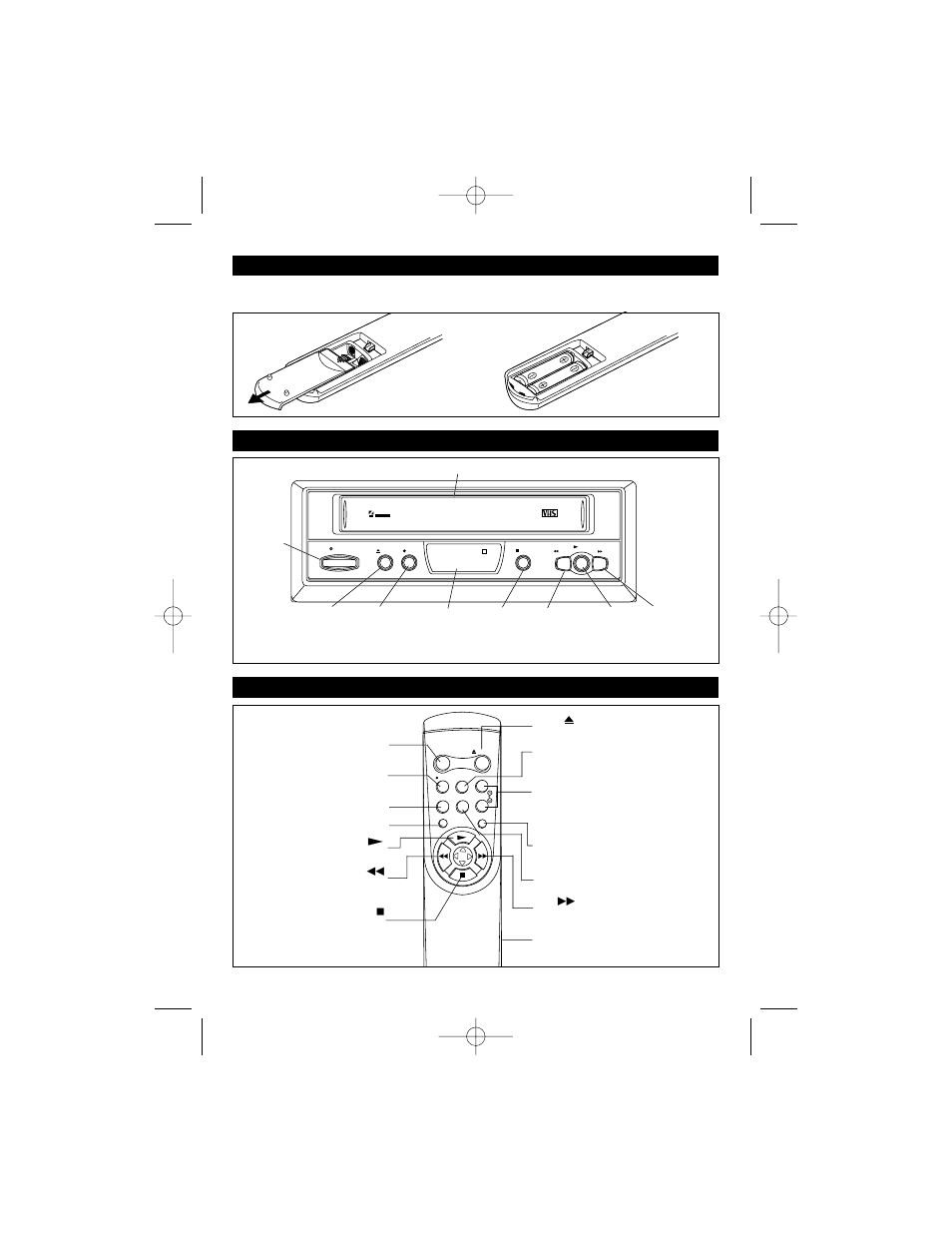 Remote controls, H e a d | Magnadyne MV-1002 User Manual | Page 4 / 16