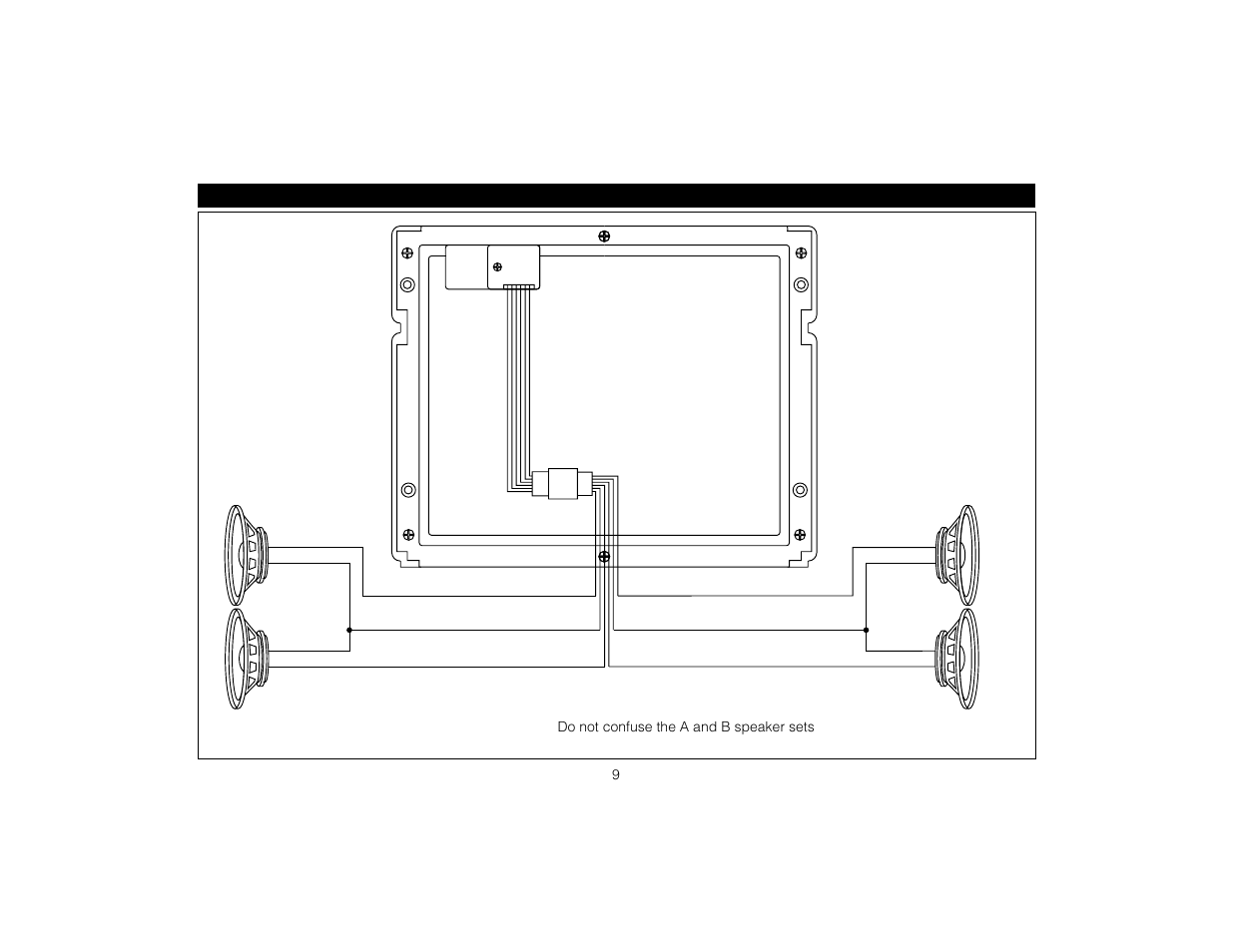 Speaker connections | Magnadyne LS6300 User Manual | Page 9 / 12