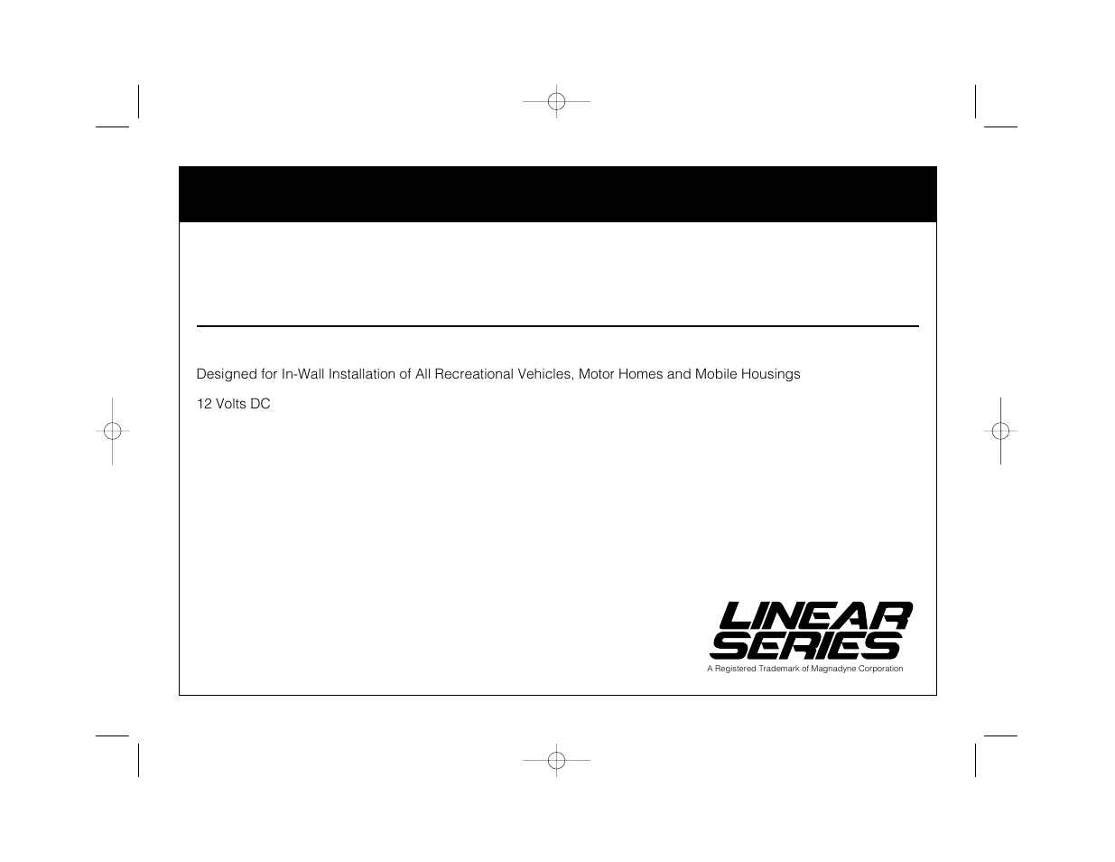 Magnadyne LS7500CD User Manual | 12 pages