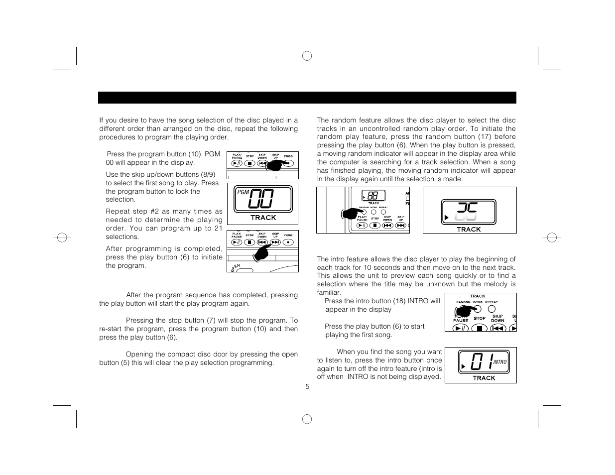 Magnadyne LS7500CD User Manual | Page 5 / 12