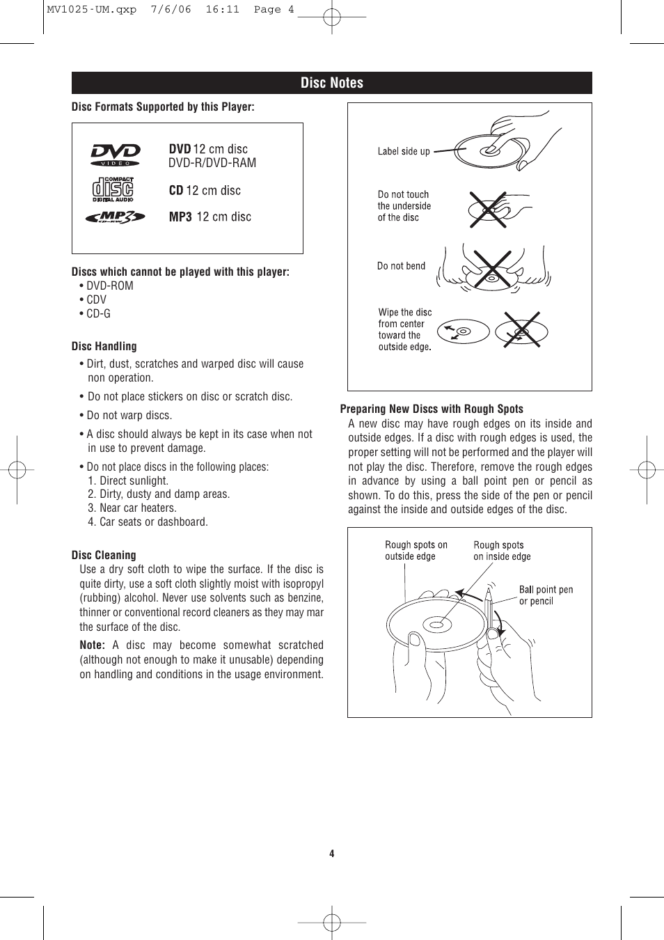 Magnadyne MV1025 User Manual | Page 4 / 16