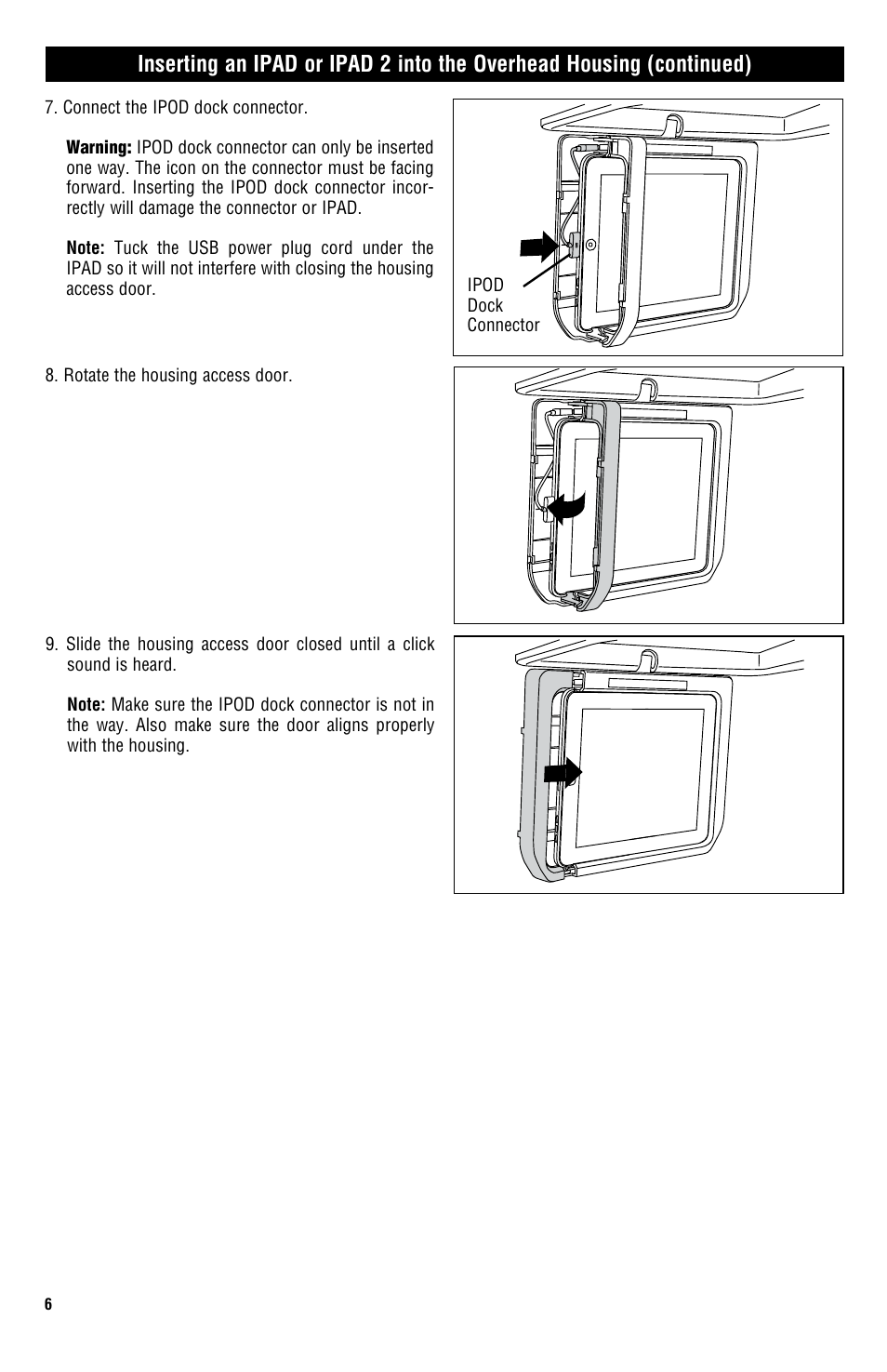 Magnadyne MV-IPAD2 User Manual | Page 6 / 12