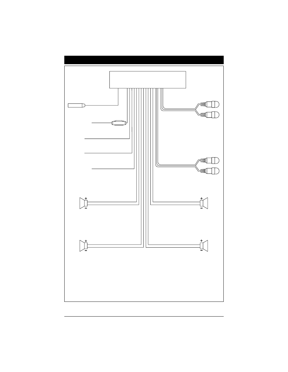 Wiring diagram, M5000cd | Magnadyne M5000CD User Manual | Page 8 / 12