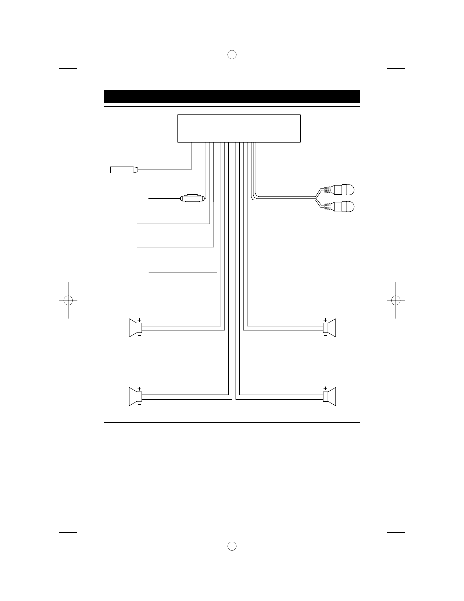 Wiring diagram, M4100cd | Magnadyne M4100CD User Manual | Page 9 / 12