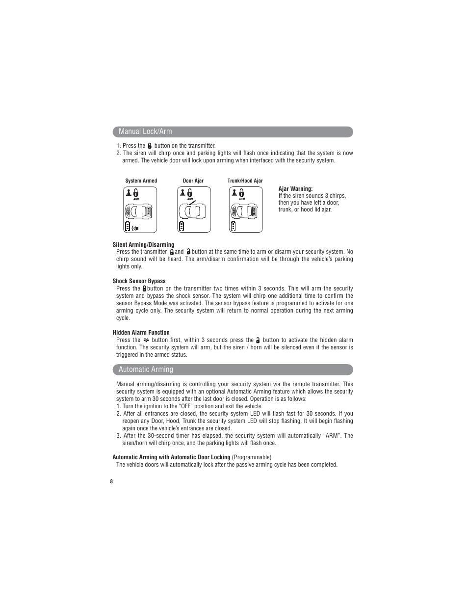 Magnadyne X9 User Manual | Page 8 / 20