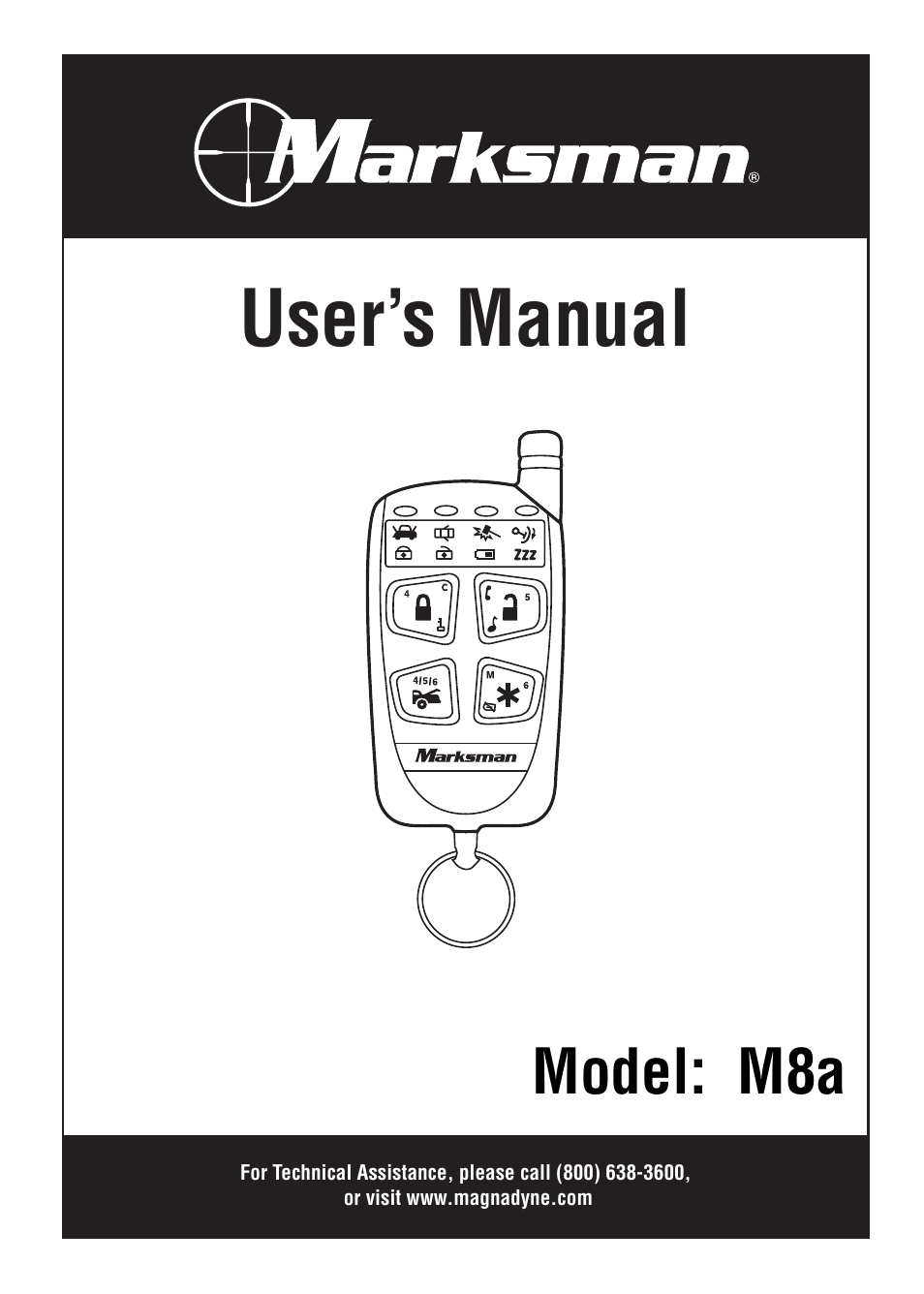 Magnadyne M8a User Manual | 20 pages