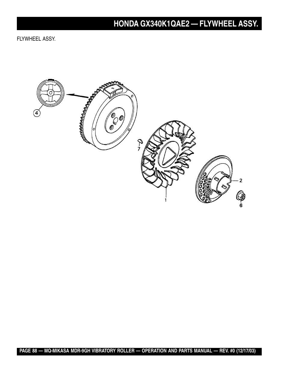 Multiquip Mikasa Vibratory Walk-Behind Roller MDR-9GH User Manual | Page 88 / 106