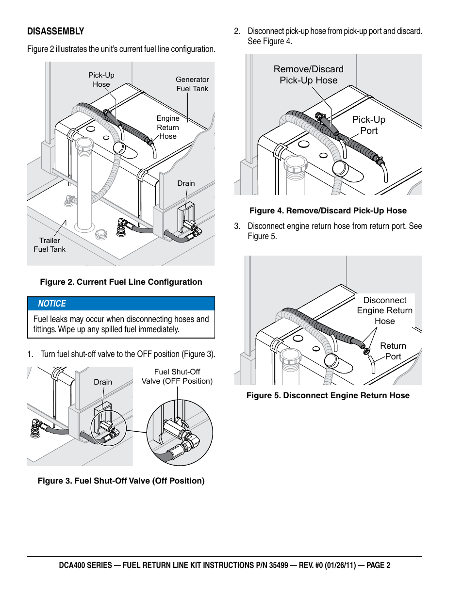 Multiquip Generator DCA400 User Manual | Page 2 / 6