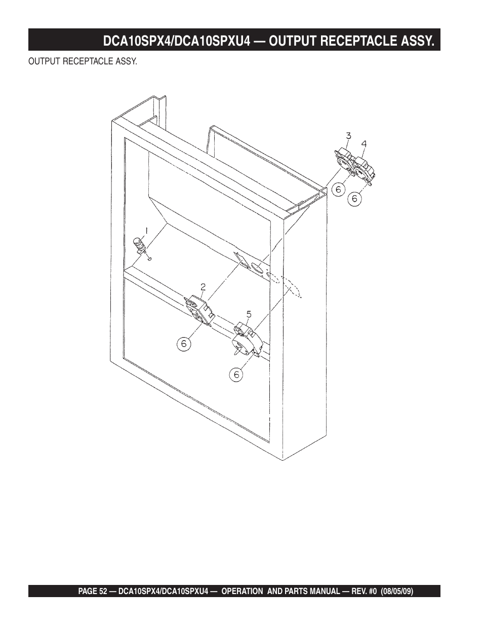 Multiquip MQ Power Whisperwatt 50 Hz Generator DCA10SPXU4 User Manual | Page 52 / 76