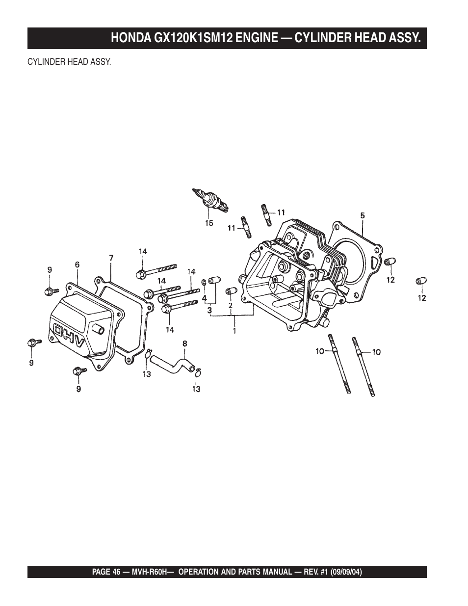 Multiquip Mikasa Reversable Plate Compator MVH-R60H User Manual | Page 46 / 80