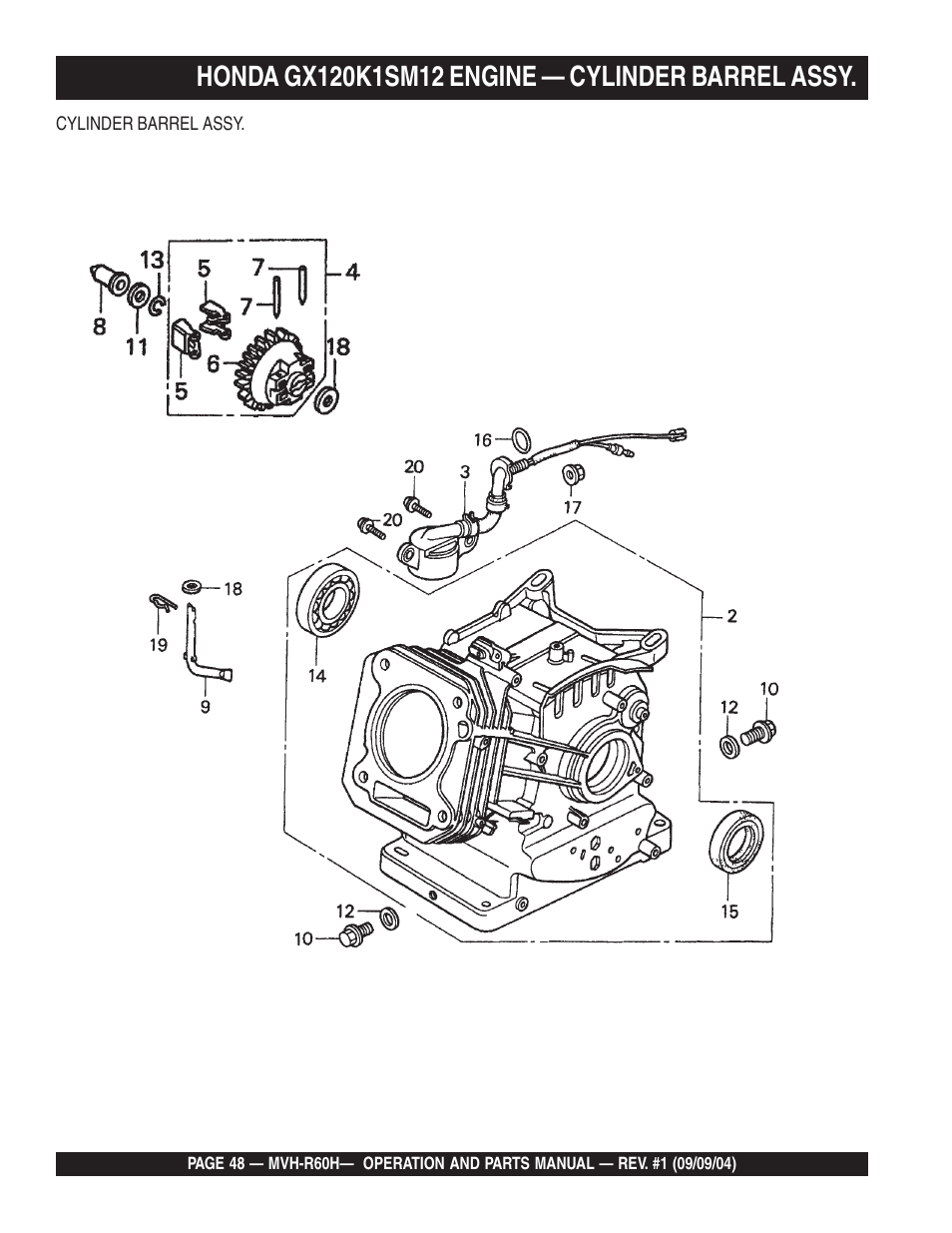 Multiquip Mikasa Reversable Plate Compator MVH-R60H User Manual | Page 48 / 80