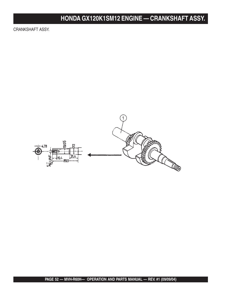 Multiquip Mikasa Reversable Plate Compator MVH-R60H User Manual | Page 52 / 80