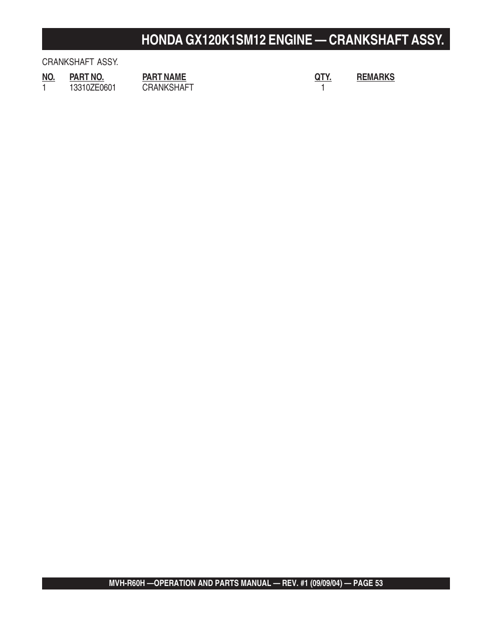 Multiquip Mikasa Reversable Plate Compator MVH-R60H User Manual | Page 53 / 80