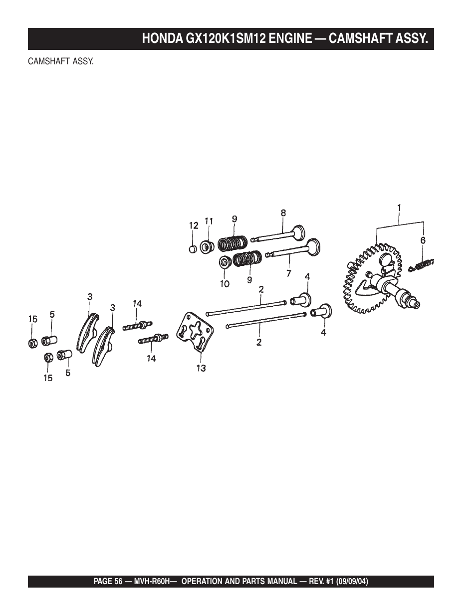 Multiquip Mikasa Reversable Plate Compator MVH-R60H User Manual | Page 56 / 80