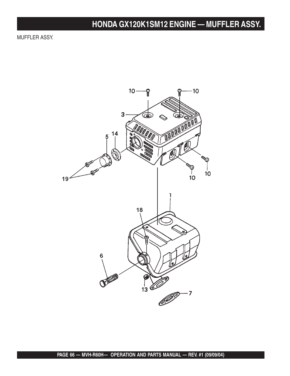 Multiquip Mikasa Reversable Plate Compator MVH-R60H User Manual | Page 66 / 80