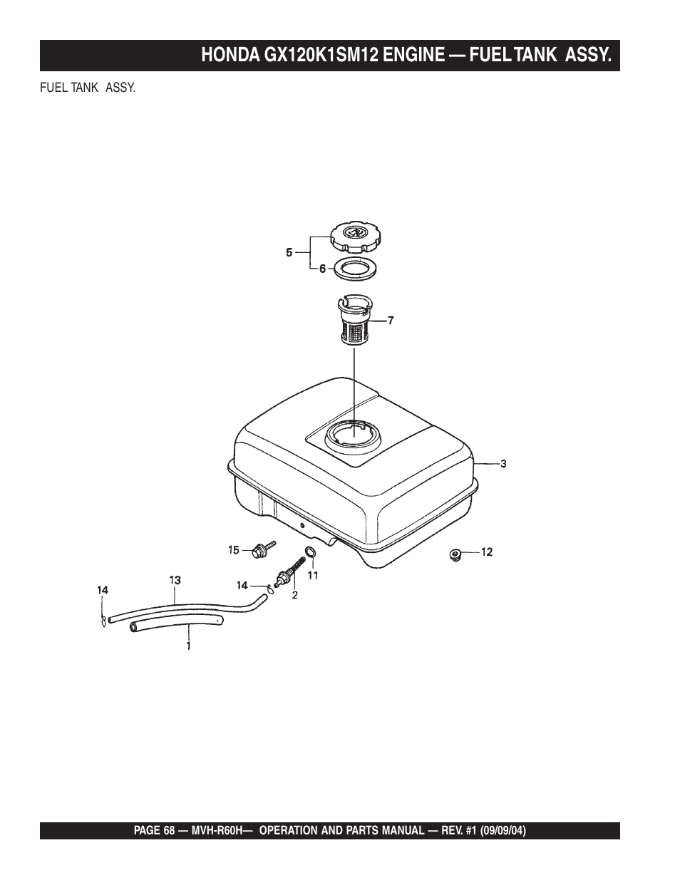 Multiquip Mikasa Reversable Plate Compator MVH-R60H User Manual | Page 68 / 80