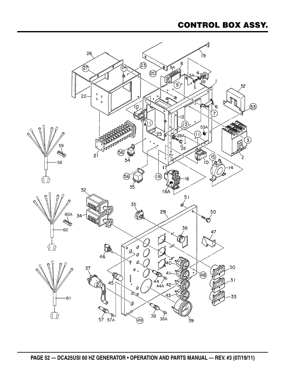 Multiquip MQ Power 60HZ Whisperwatt Generator DCA25USI User Manual | Page 52 / 80