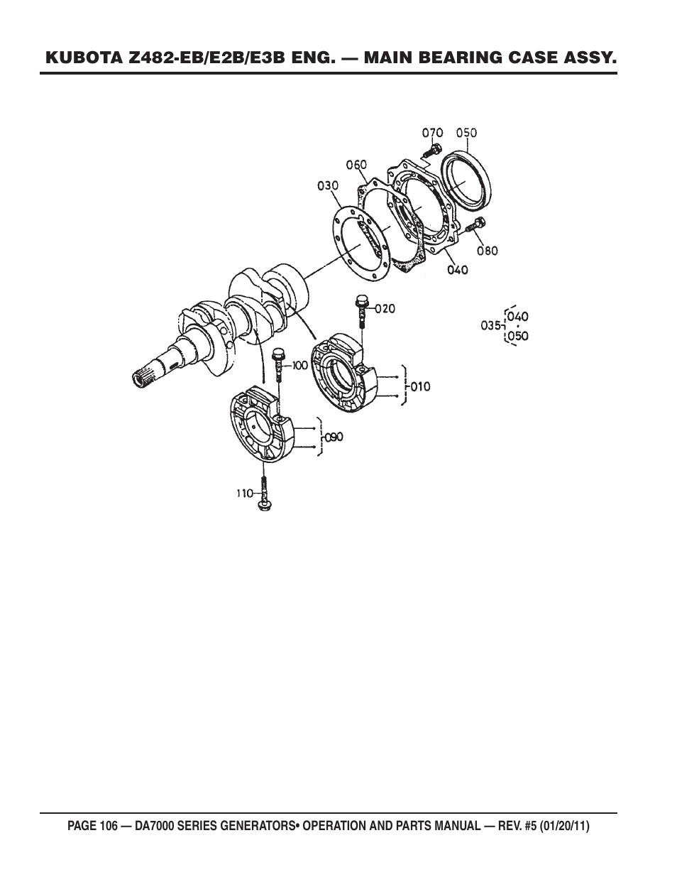 Multiquip DA700SSW User Manual | Page 106 / 172