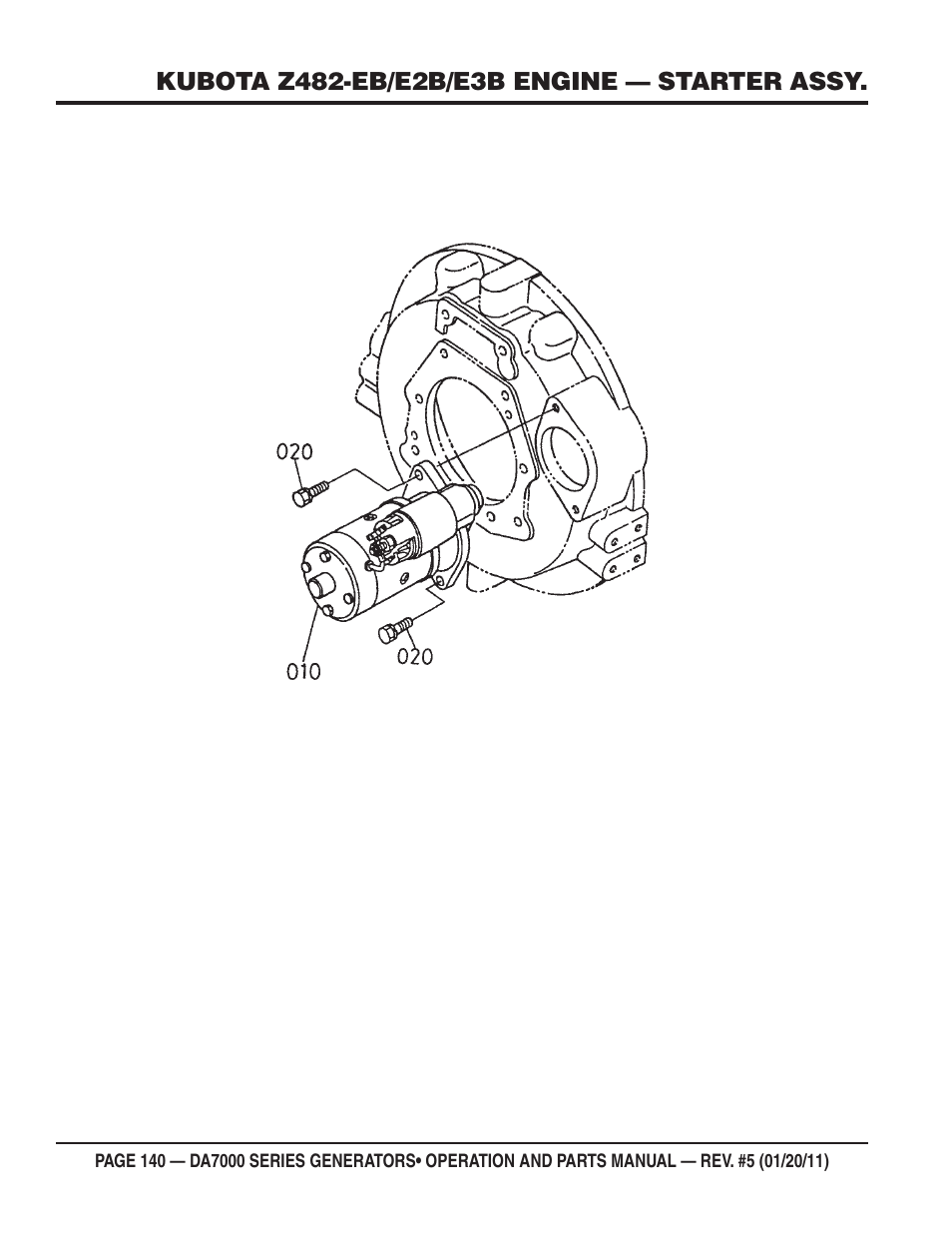 Multiquip DA700SSW User Manual | Page 140 / 172