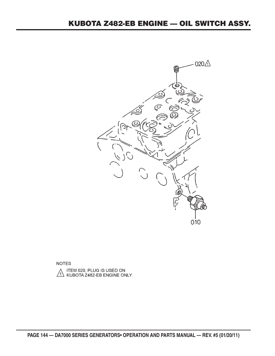 Multiquip DA700SSW User Manual | Page 144 / 172