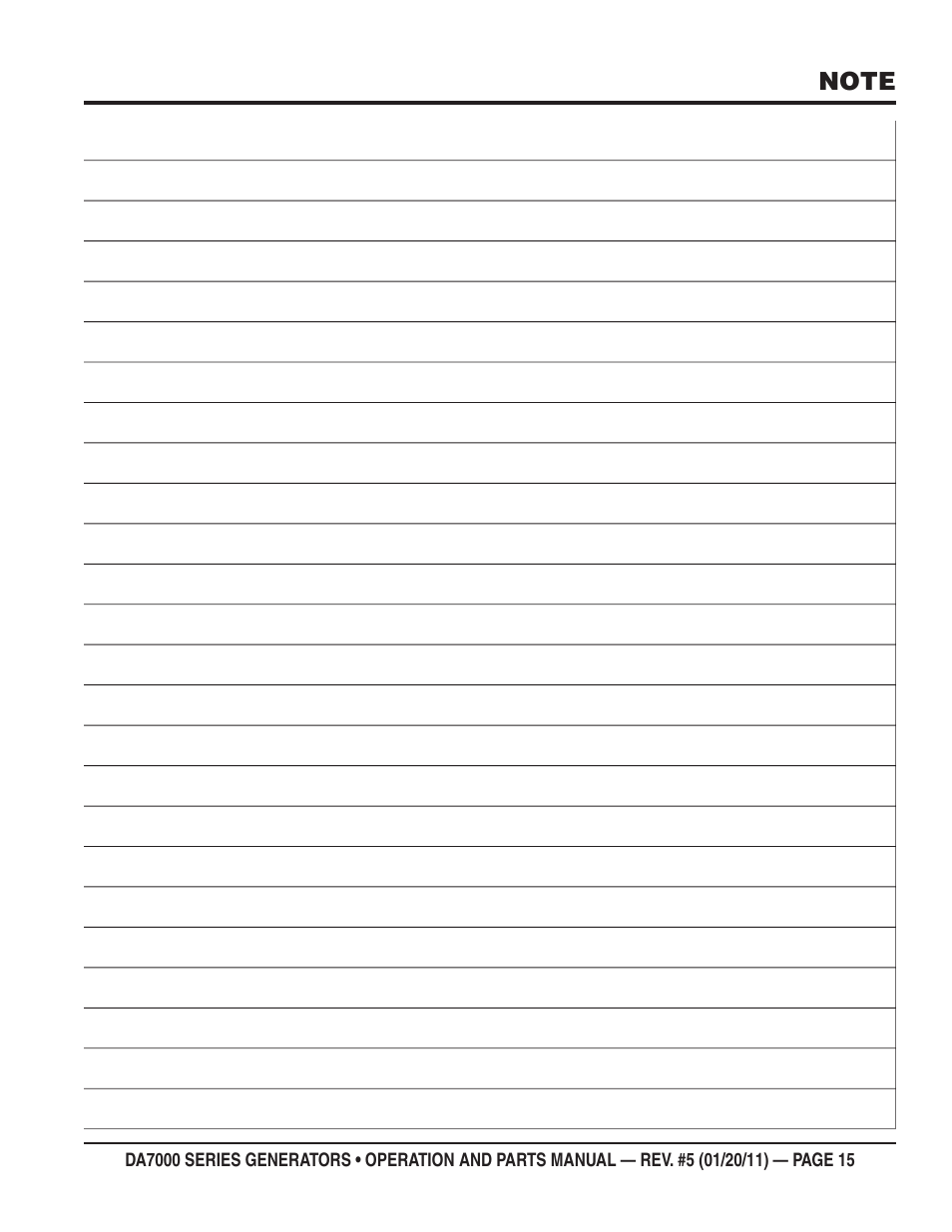 Multiquip DA700SSW User Manual | Page 15 / 172