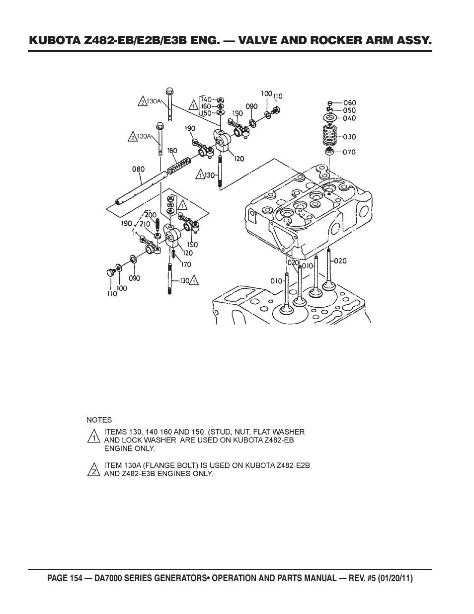 Multiquip DA700SSW User Manual | Page 154 / 172