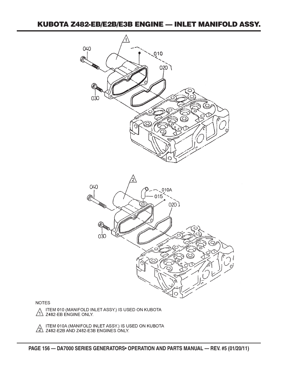 Multiquip DA700SSW User Manual | Page 156 / 172