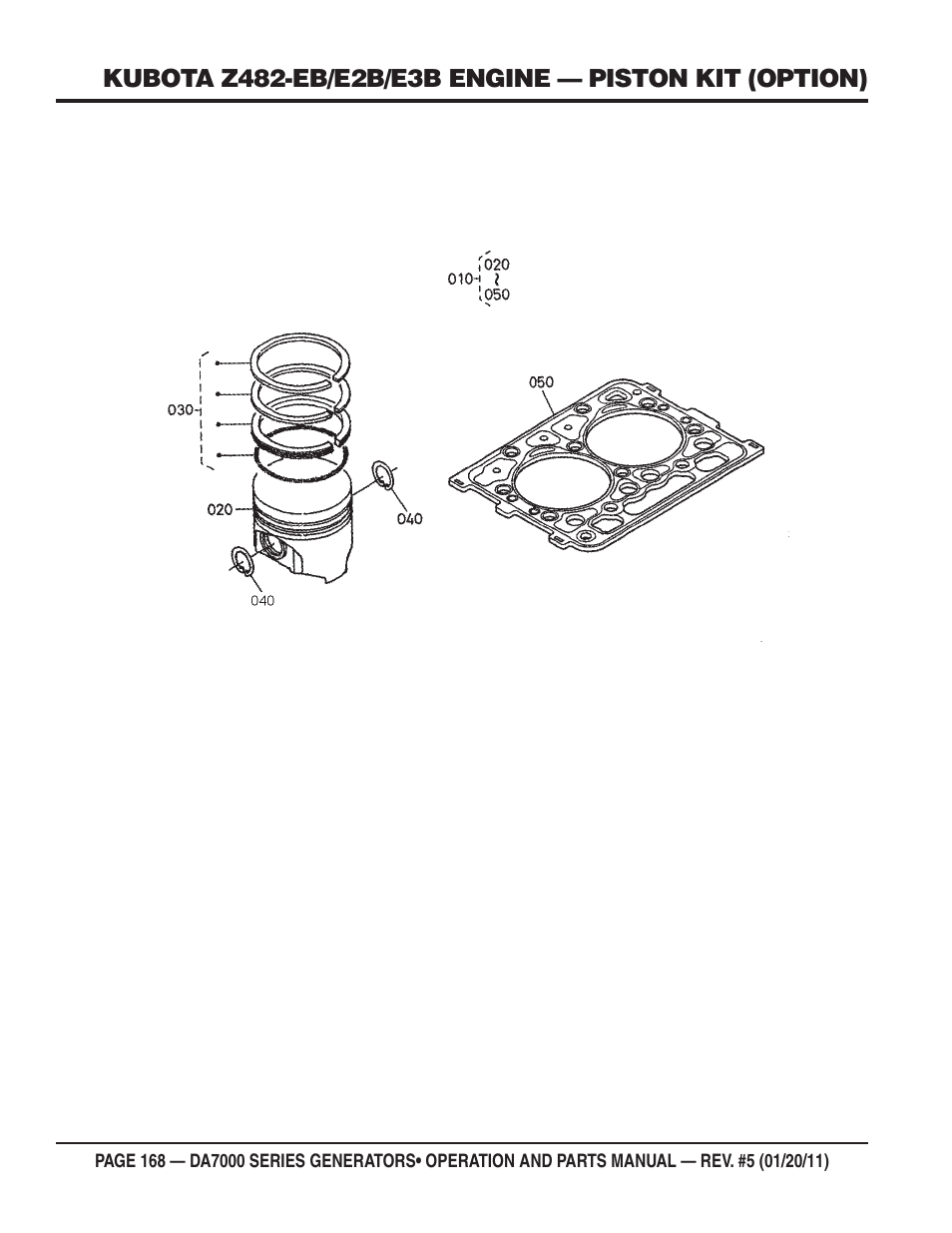 Multiquip DA700SSW User Manual | Page 168 / 172