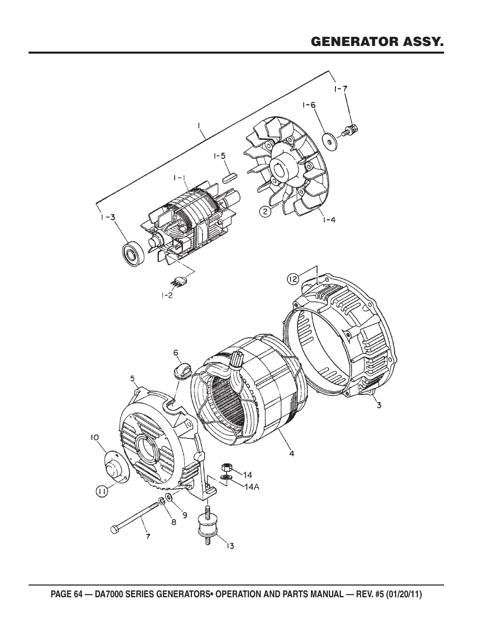 Multiquip DA700SSW User Manual | Page 64 / 172