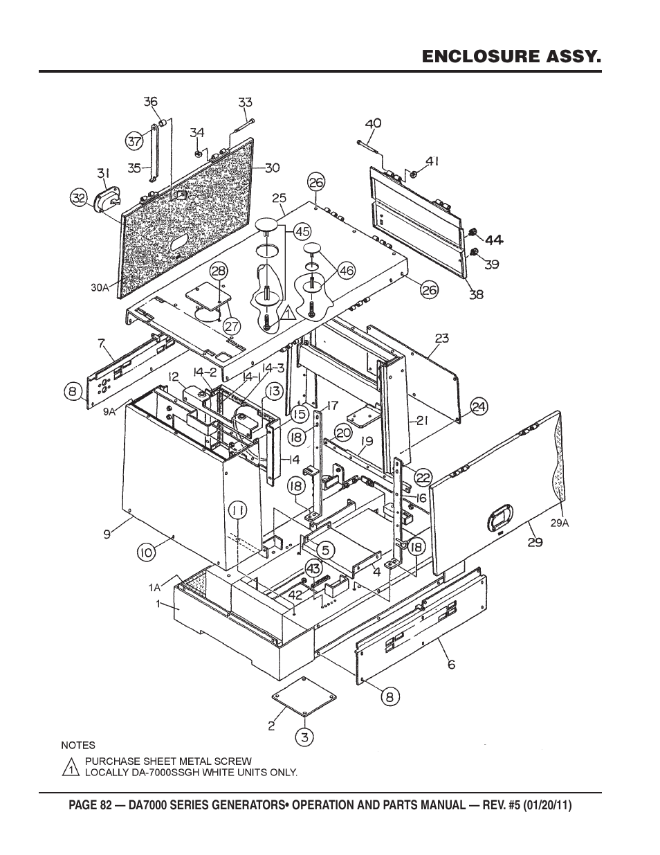 Multiquip DA700SSW User Manual | Page 82 / 172