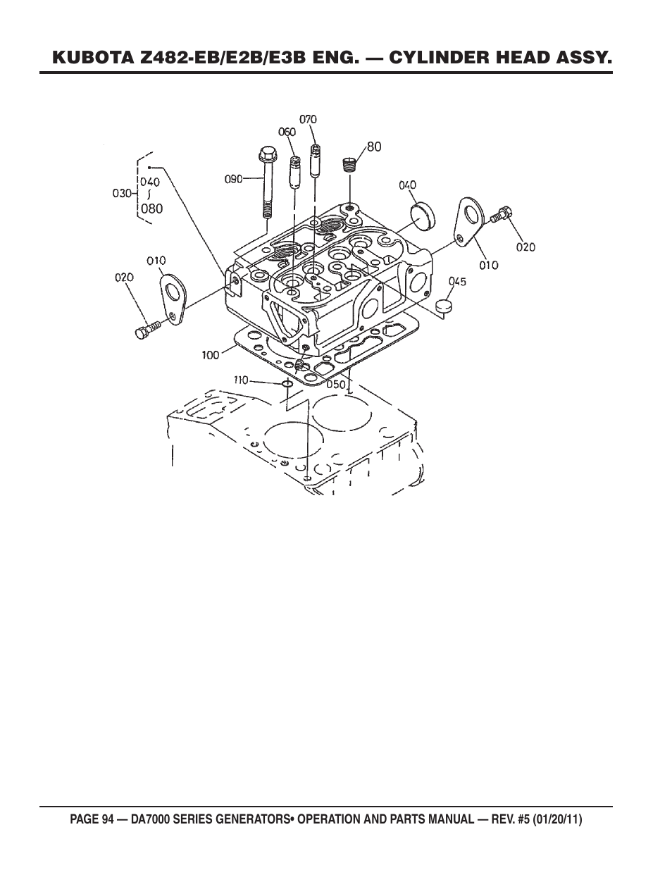Multiquip DA700SSW User Manual | Page 94 / 172