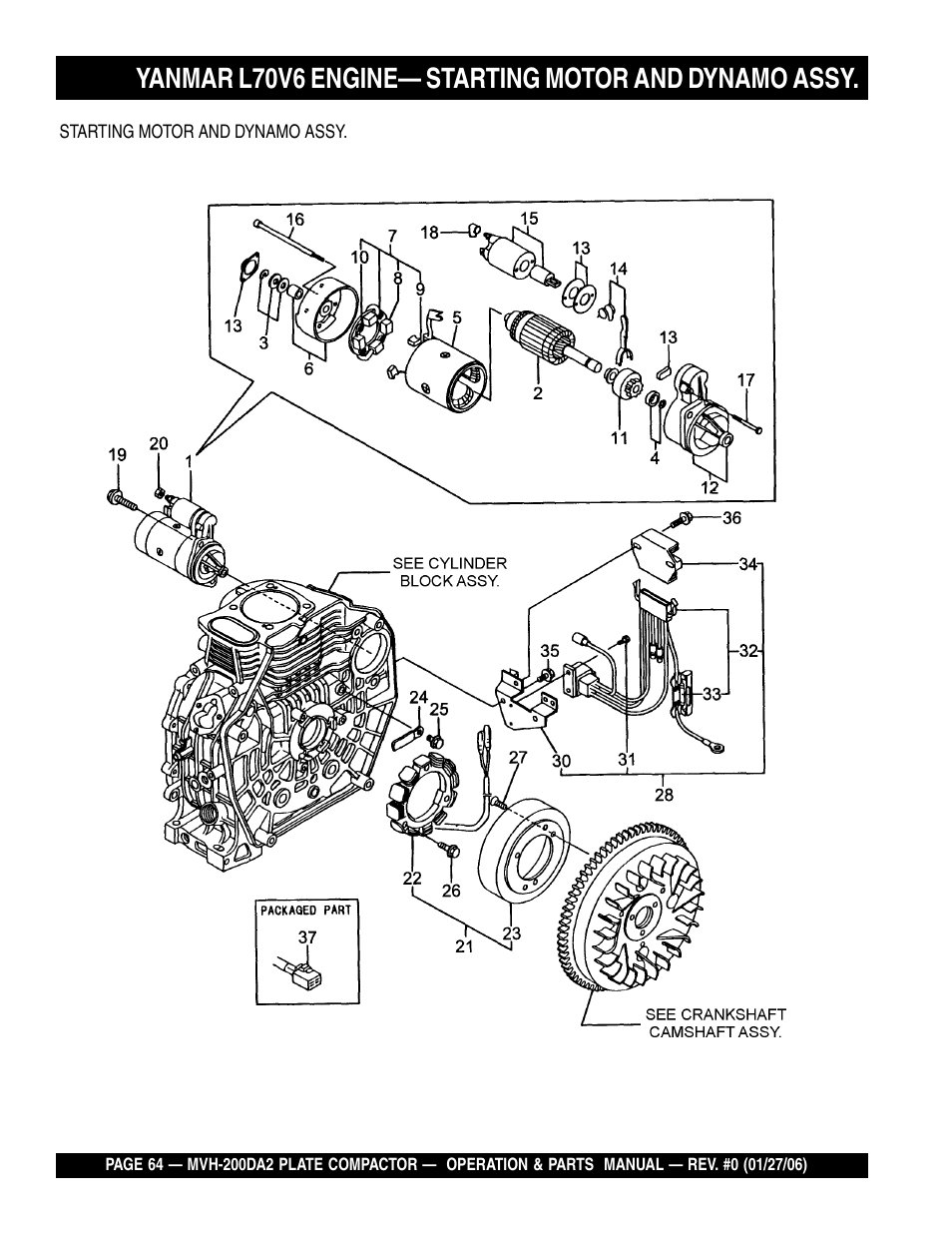 Multiquip Reversible Plate Compactor MVH-200DA2 User Manual | Page 64 / 72