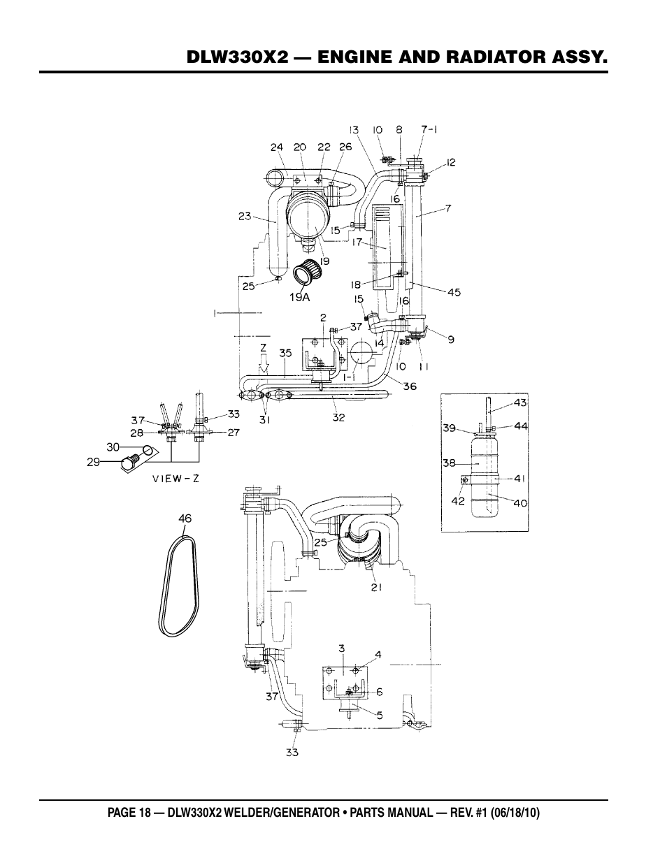 Multiquip  WElDEr/gEnEratOr (KuBOta D902E3BWDDE2 DIEsEl EngInE) DlW330X2 User Manual | Page 18 / 118