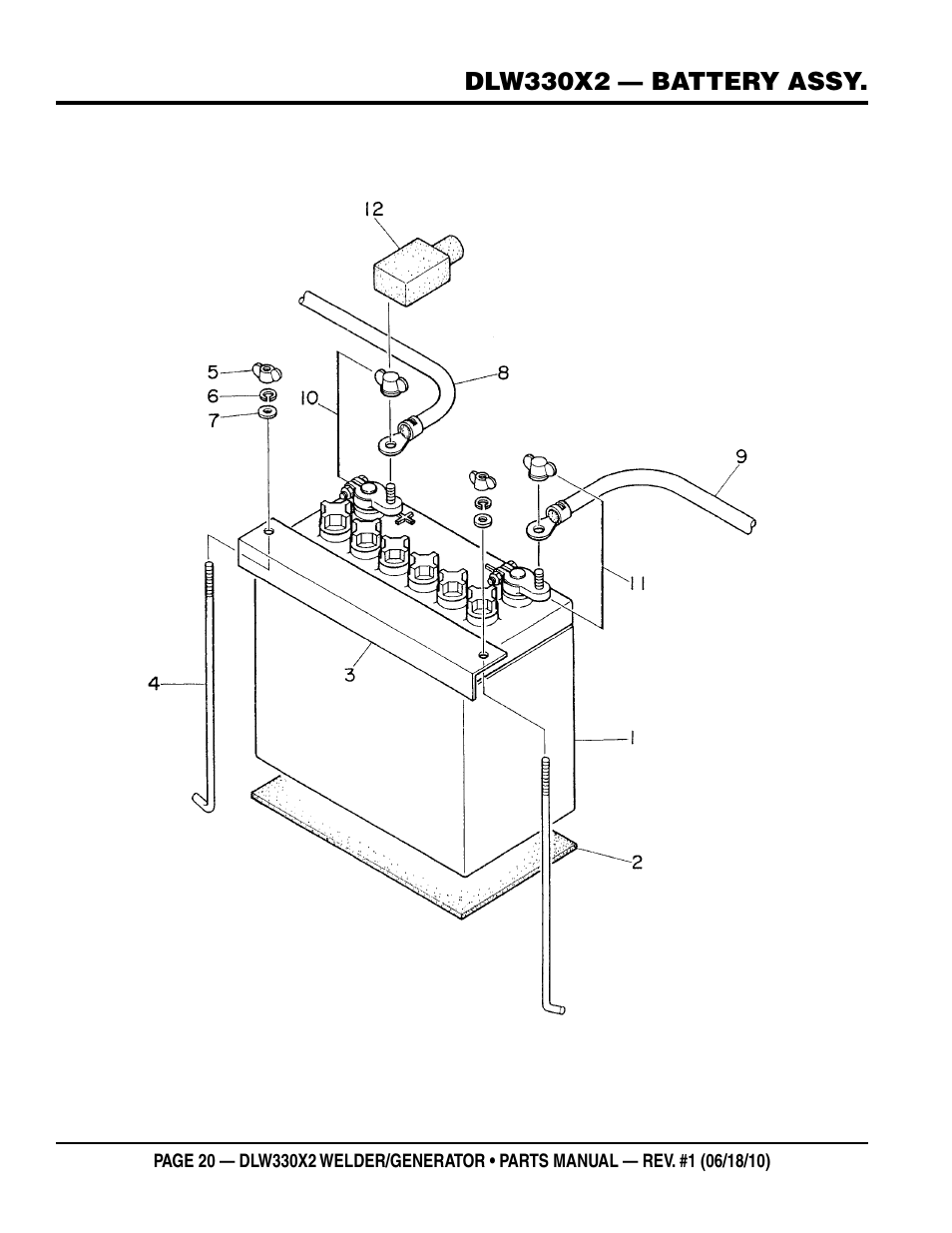 Multiquip  WElDEr/gEnEratOr (KuBOta D902E3BWDDE2 DIEsEl EngInE) DlW330X2 User Manual | Page 20 / 118