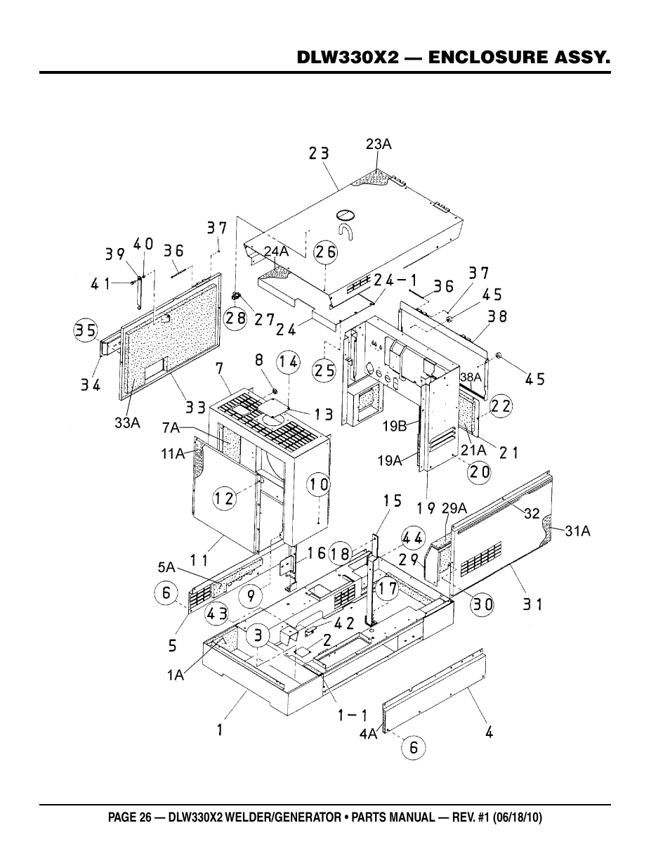 Multiquip  WElDEr/gEnEratOr (KuBOta D902E3BWDDE2 DIEsEl EngInE) DlW330X2 User Manual | Page 26 / 118