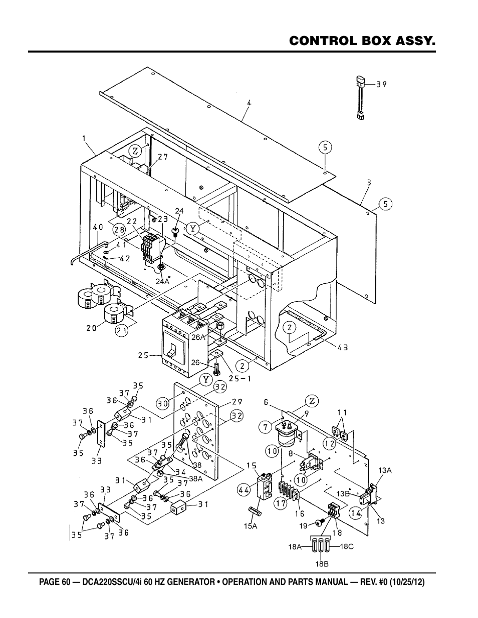 Multiquip 60 Hz Generator DCA220SSCU User Manual | Page 60 / 90