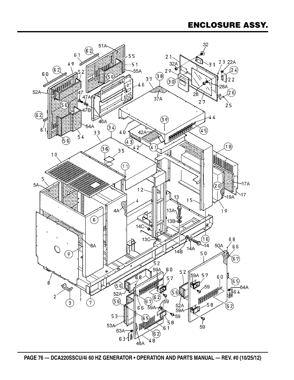 Multiquip 60 Hz Generator DCA220SSCU User Manual | Page 76 / 90
