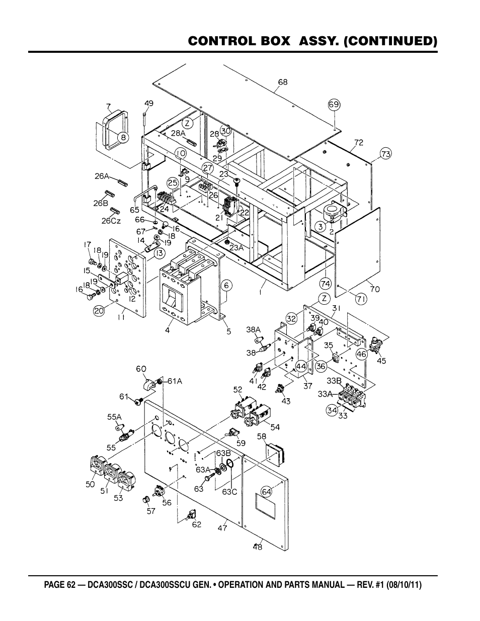 Multiquip Whisperwatt Series 60HZ Generator (Cummins QSL9-G3 Diesel Engine) DCA300SSCU User Manual | Page 62 / 104