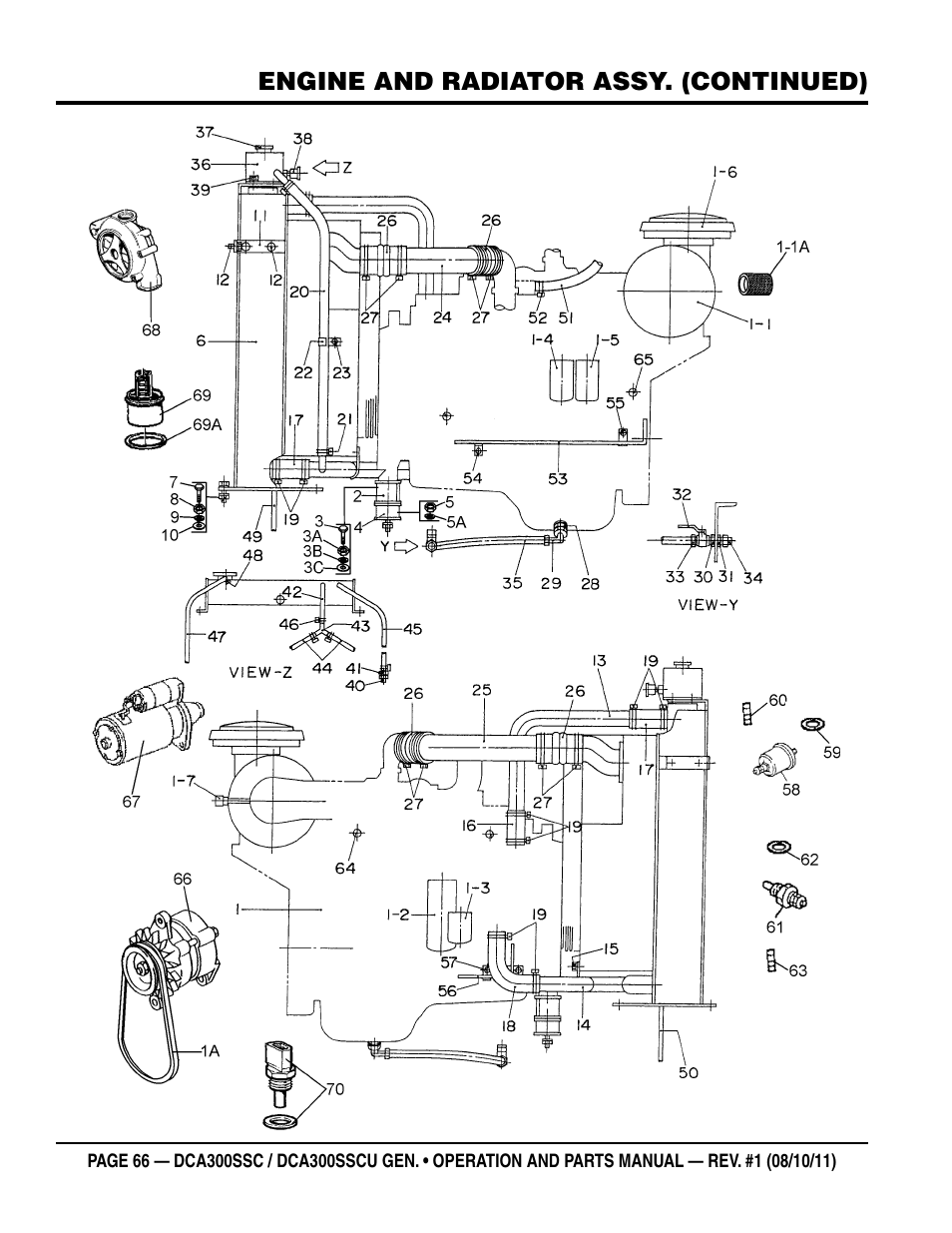 Multiquip Whisperwatt Series 60HZ Generator (Cummins QSL9-G3 Diesel Engine) DCA300SSCU User Manual | Page 66 / 104