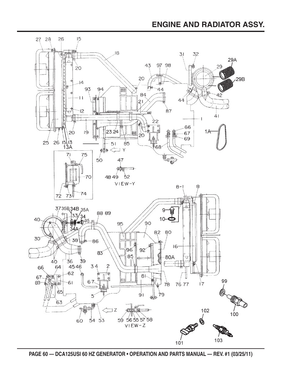 Multiquip MQ Power 60 HZ Generator DCA125USI User Manual | Page 60 / 90