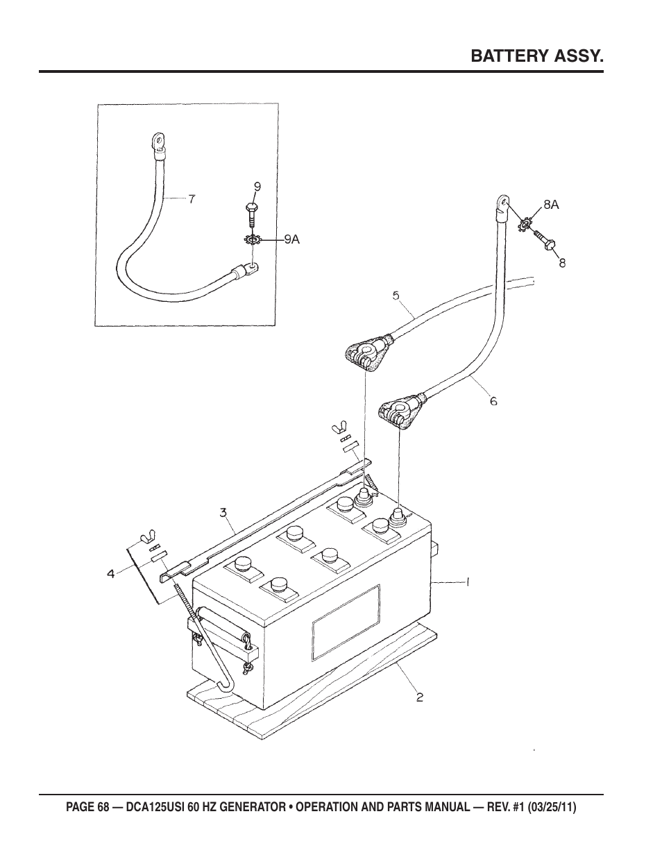 Multiquip MQ Power 60 HZ Generator DCA125USI User Manual | Page 68 / 90
