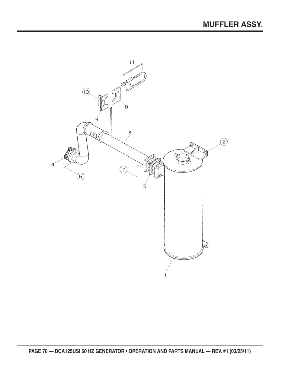 Multiquip MQ Power 60 HZ Generator DCA125USI User Manual | Page 70 / 90