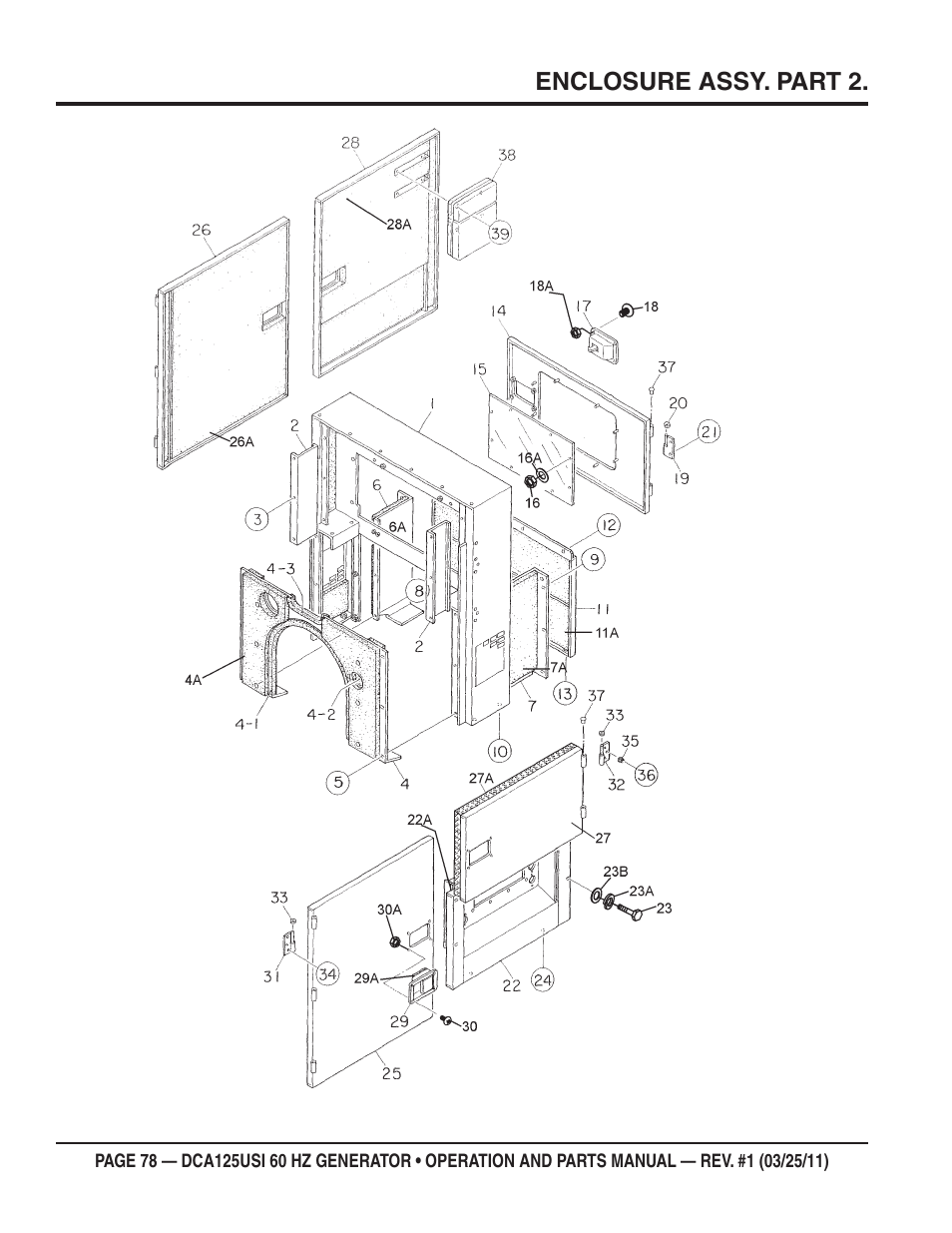 Multiquip MQ Power 60 HZ Generator DCA125USI User Manual | Page 78 / 90