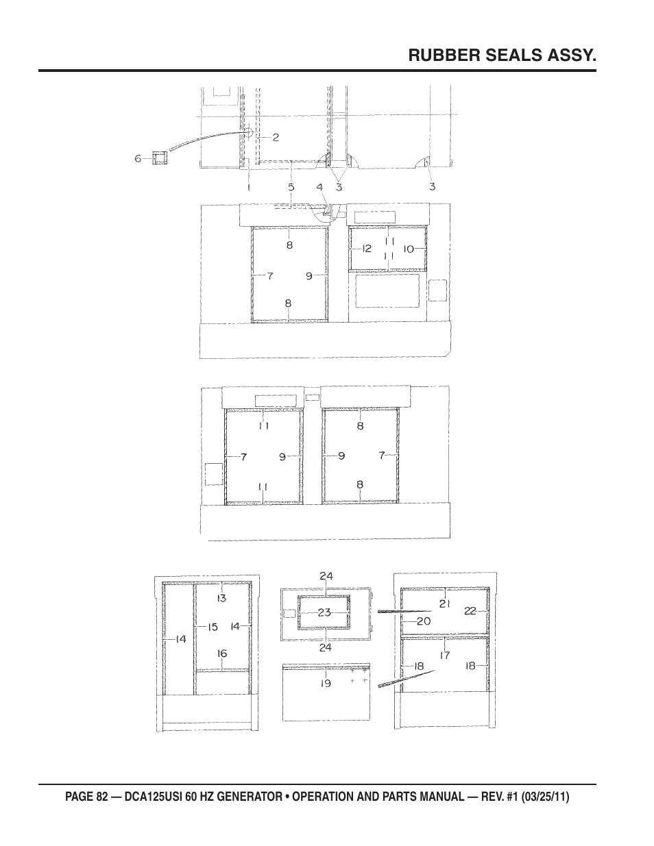 Multiquip MQ Power 60 HZ Generator DCA125USI User Manual | Page 82 / 90