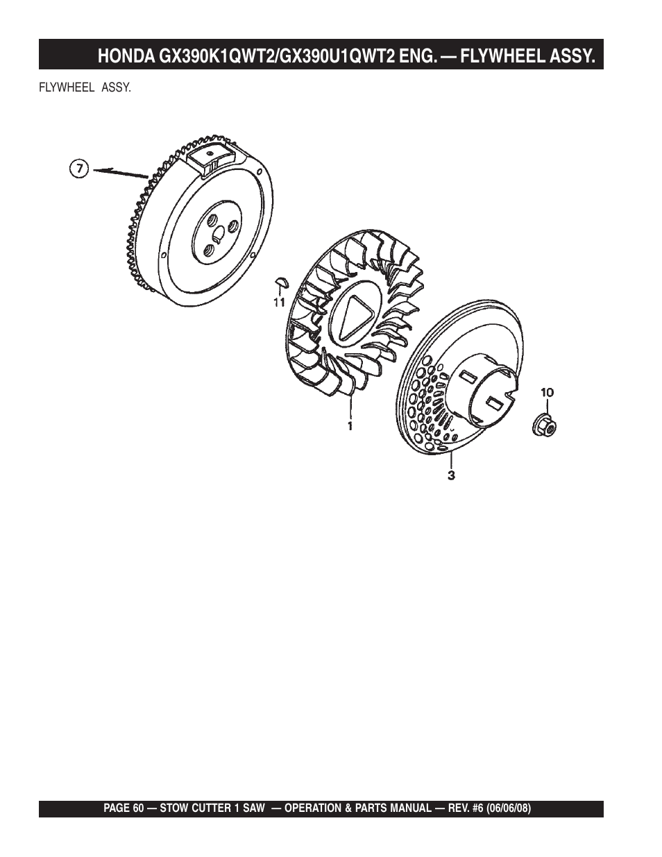 Multiquip Cutter 1 Concrete/Asphalt Saw CD605E16 (5 HP Electric Motor) User Manual | Page 60 / 76