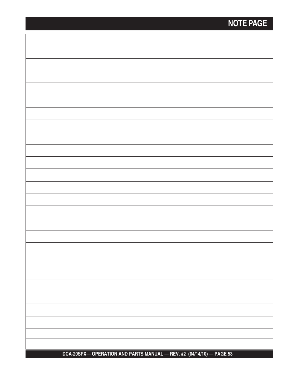 Multiquip WHISPERWATT SERIES DCA-20SPX User Manual | Page 53 / 84