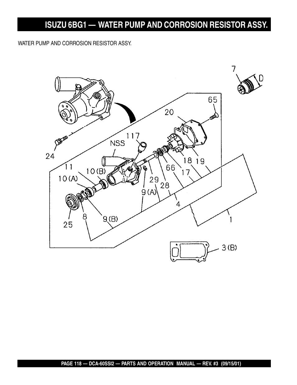 Multiquip MQ Power Whisperwatt Generator DCA-60SS12 User Manual | Page 118 / 164