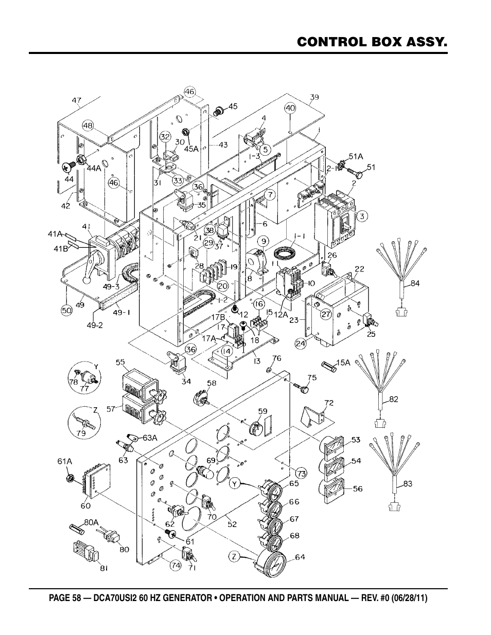 Multiquip Power Whisperwatt Series 60HZ Generator DCA70USI2 User Manual | Page 58 / 84