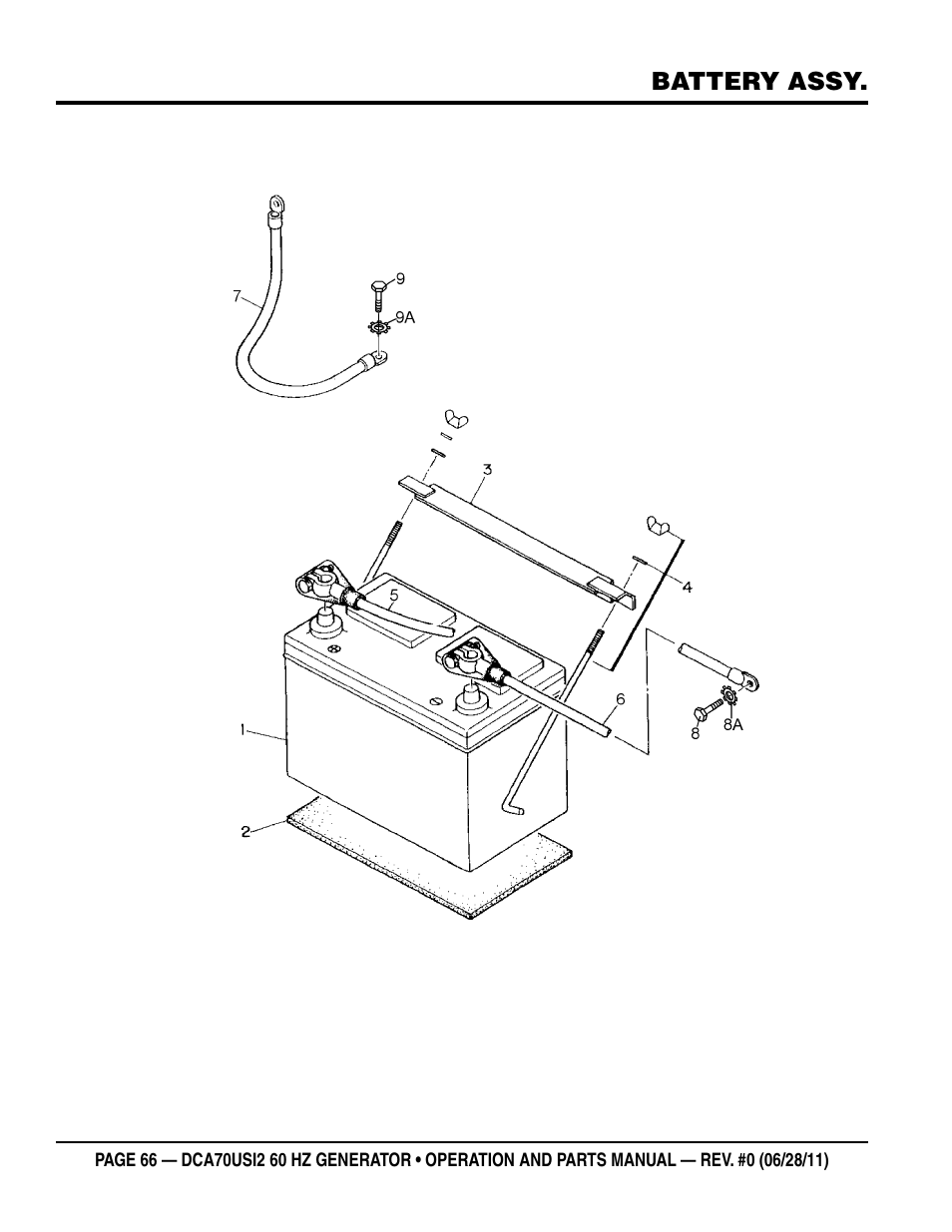 Multiquip Power Whisperwatt Series 60HZ Generator DCA70USI2 User Manual | Page 66 / 84
